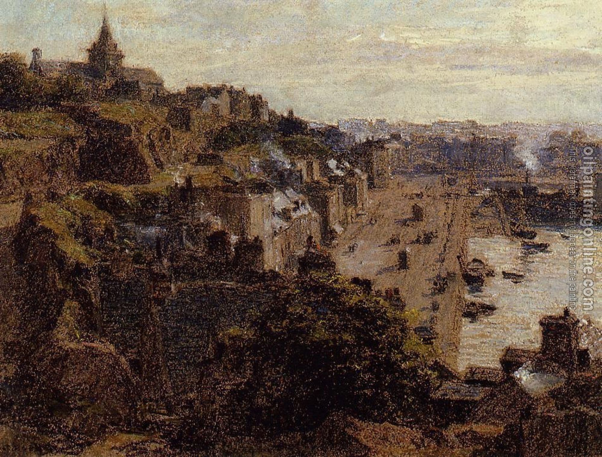 Lhermitte, Leon Augustin - Granville, Morning